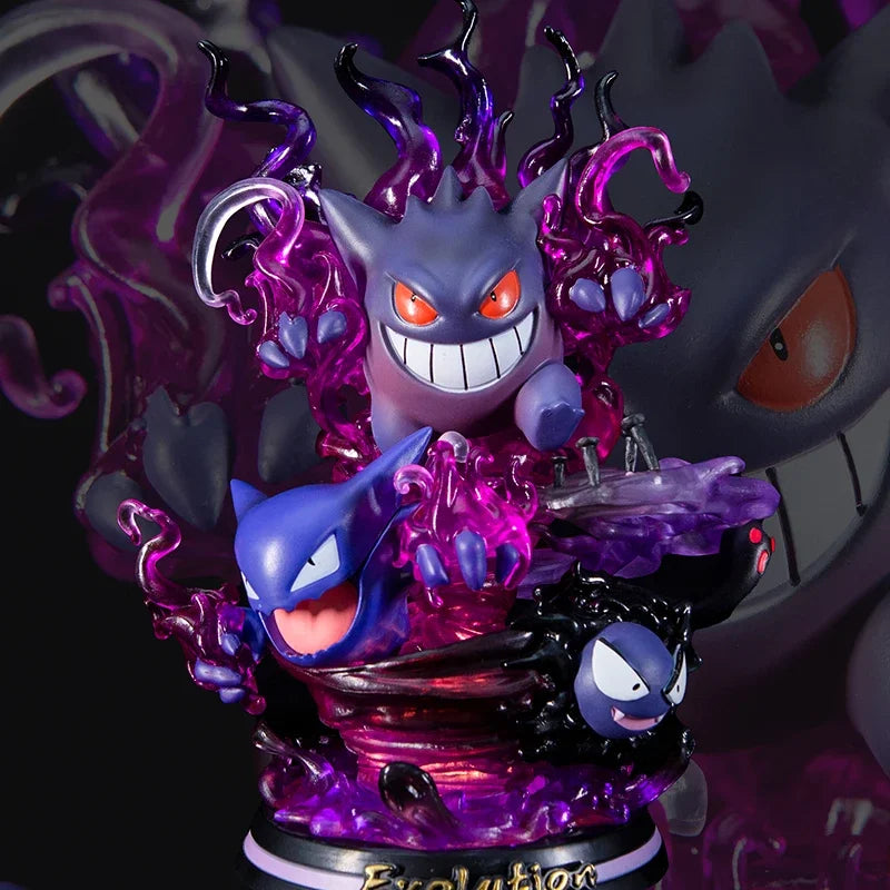 Pokemon Gengar Evolution Haunter Gastly MFC Studio