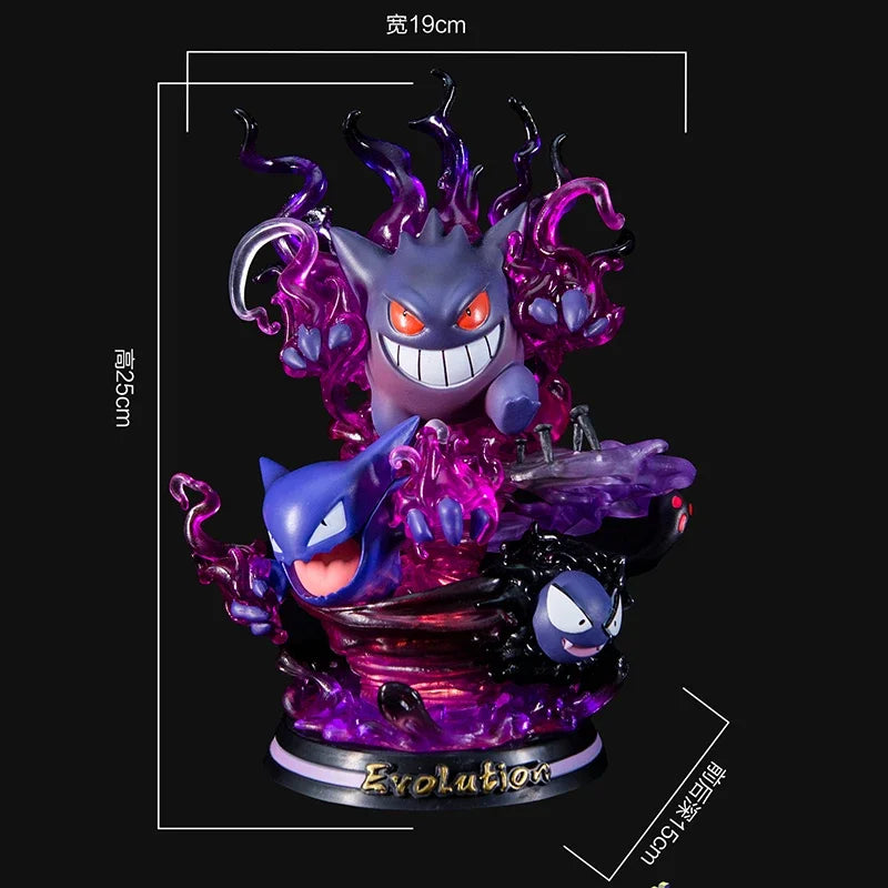 Pokemon Gengar Evolution Haunter Gastly MFC Studio