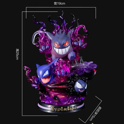 Pokemon Gengar Evolution Haunter Gastly MFC Studio