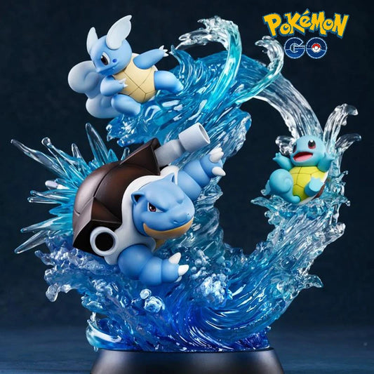 Pokemon Blastoise Evolution Wartortle Squirtle MFC Studio