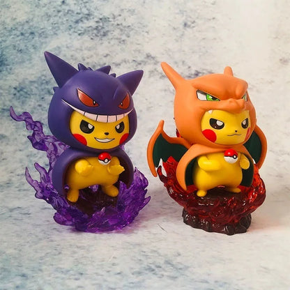 Pokemon Pikachu Cosplays Figure