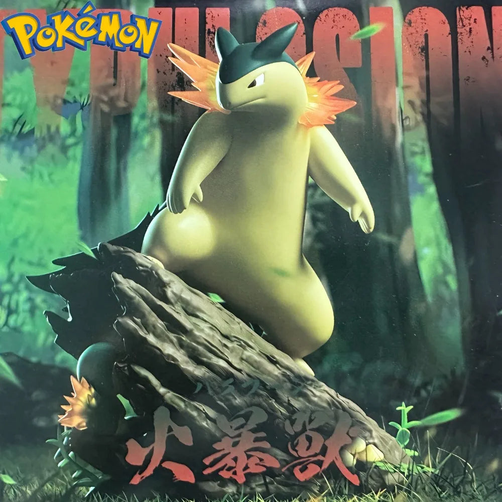 Cyndaquil Quilava Typhlosion Kipi Studio PVC
