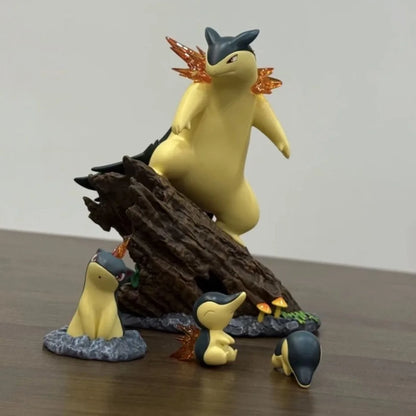 Cyndaquil Quilava Typhlosion Kipi Studio PVC