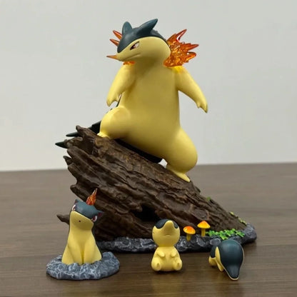 Cyndaquil Quilava Typhlosion Kipi Studio PVC