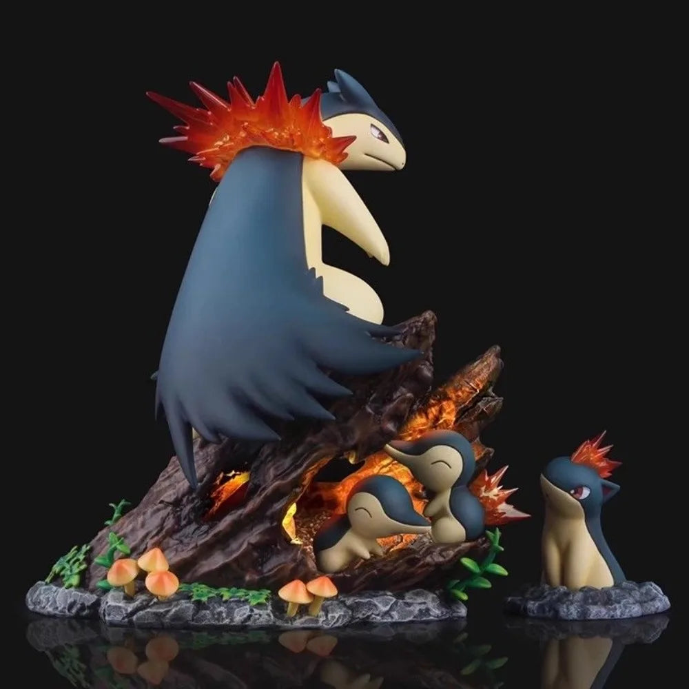 Cyndaquil Quilava Typhlosion Kipi Studio PVC