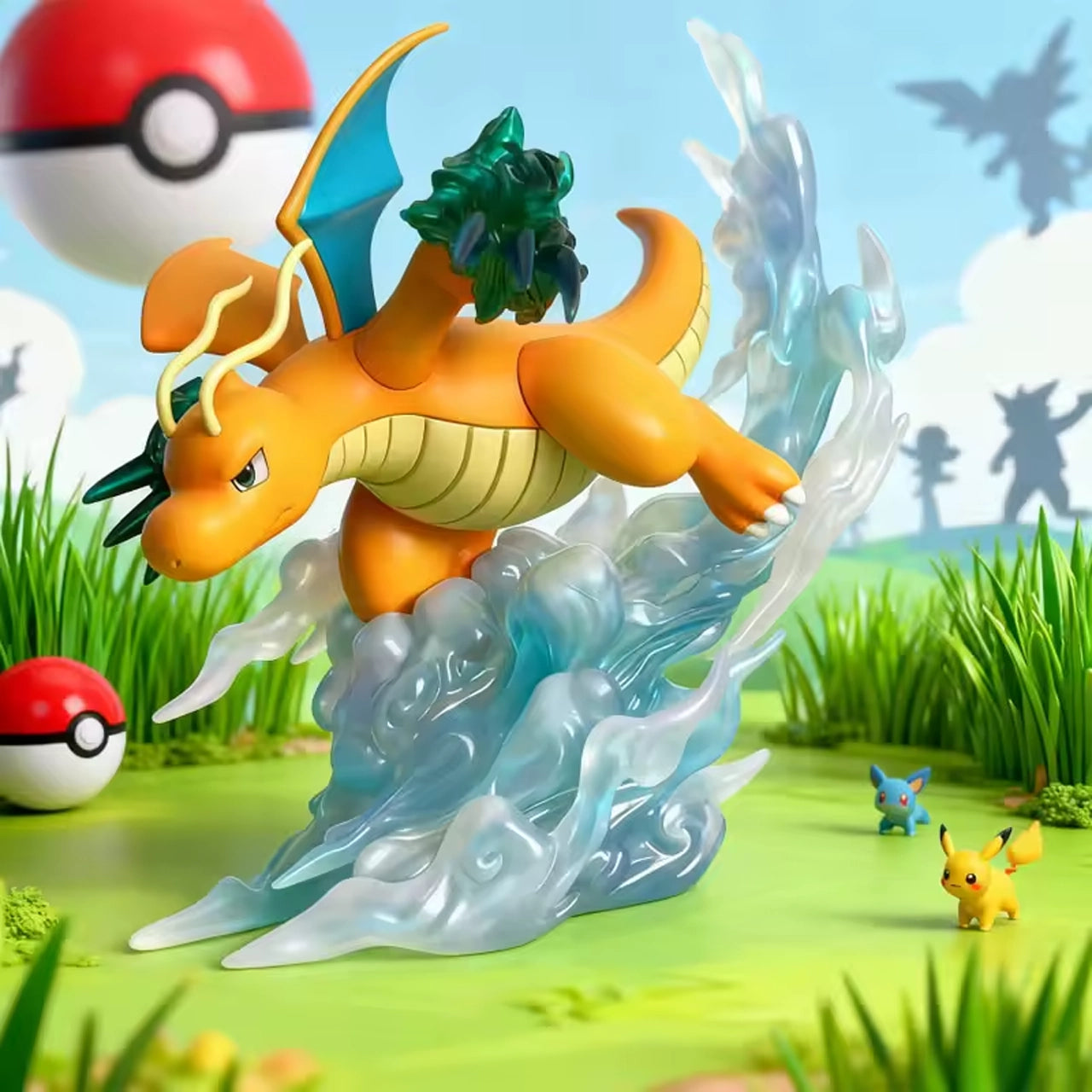 Pokemon Dragonite Flying Dragon Claw