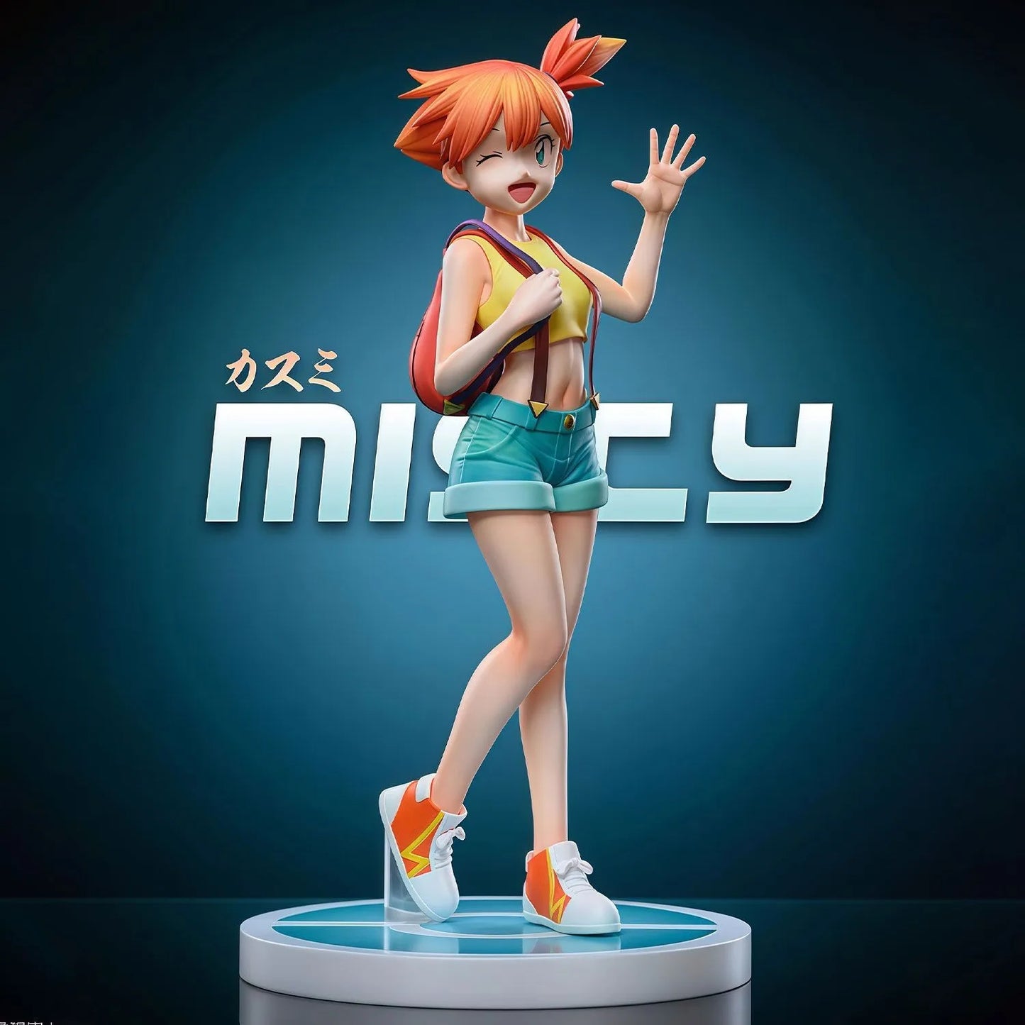 Ash Ketchum & Pikachu, Misty & Brock Entrenadores Pokémon