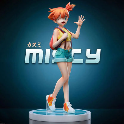 Ash Ketchum & Pikachu, Misty & Brock Entrenadores Pokémon