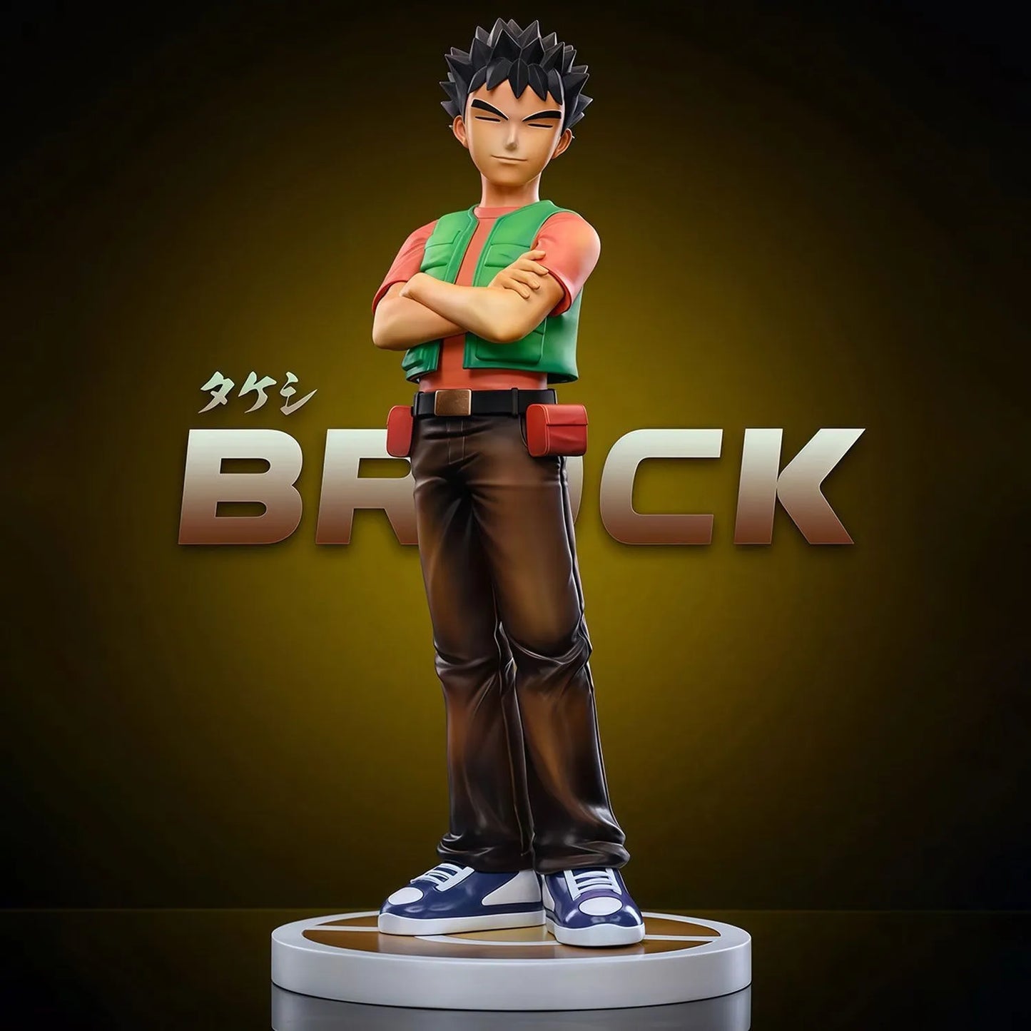 Ash Ketchum & Pikachu, Misty & Brock Entrenadores Pokémon