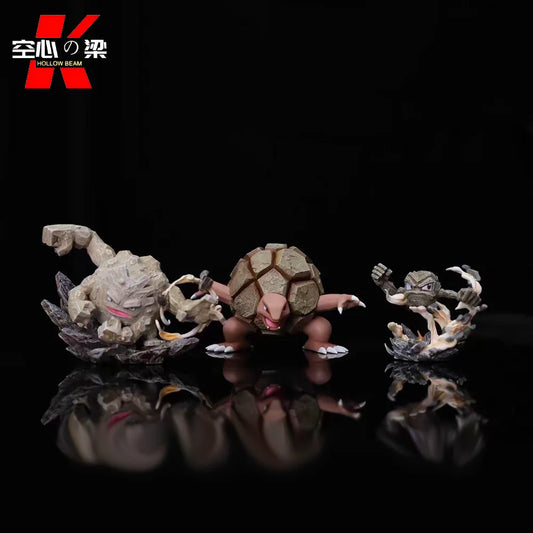 Geodude Graveller Golem Pokemon Rocket Studio