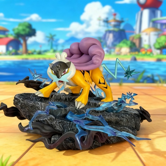 Raikou Legendary Pokémon Johto PUFF Studio PVC