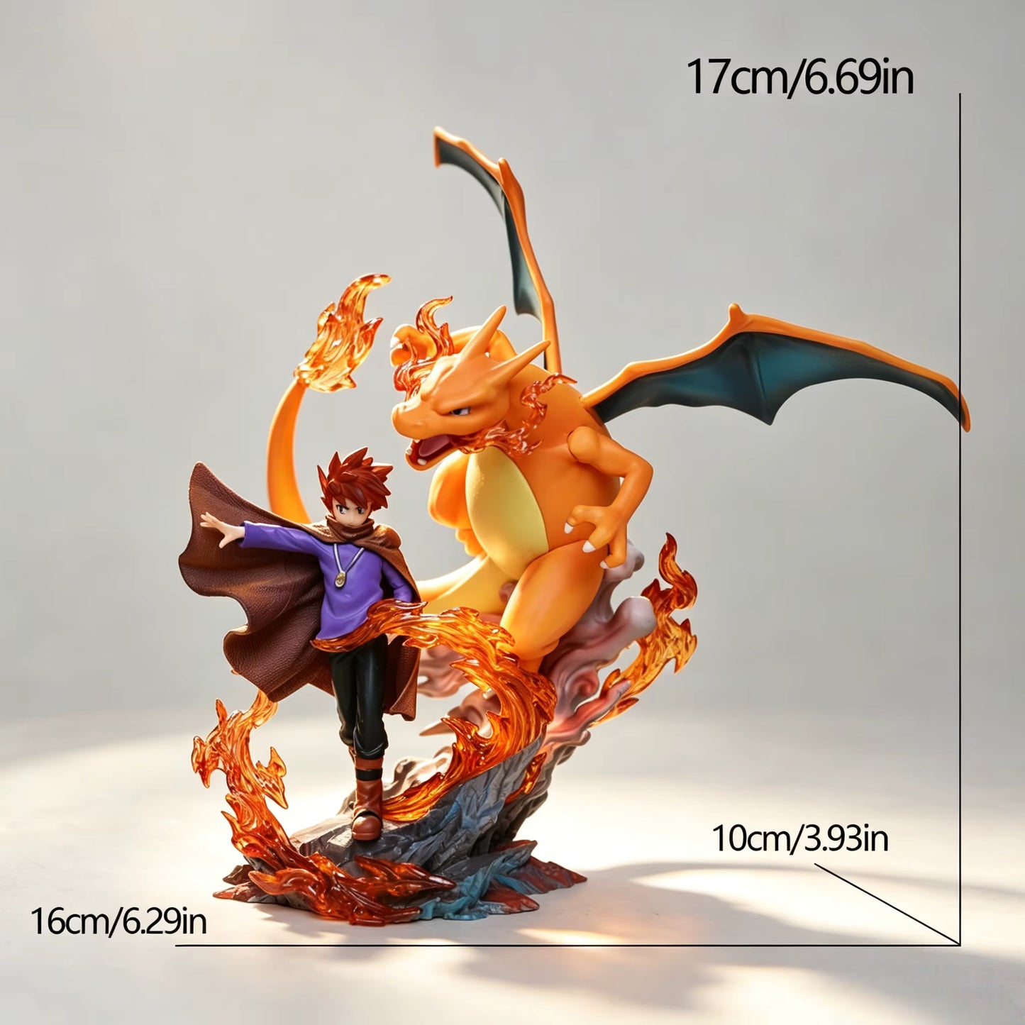 Pokemon Gary Oak x Charizard Level 100 Club GK