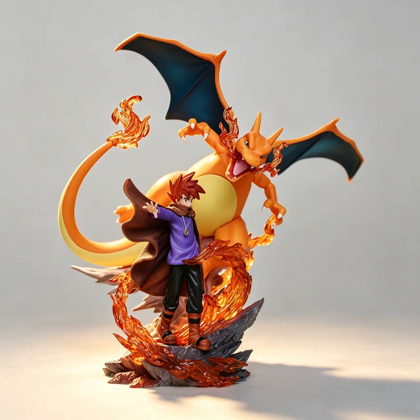 Pokemon Gary Oak x Charizard Level 100 Club GK