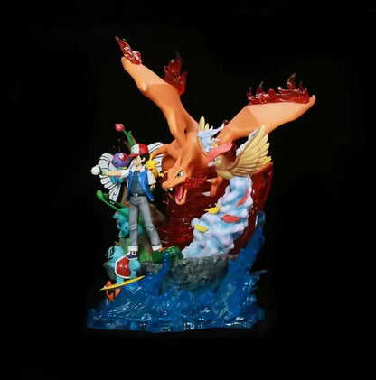 Pokemon Ash Ketchum Team Pokemon First Generation EGG Studio PVC