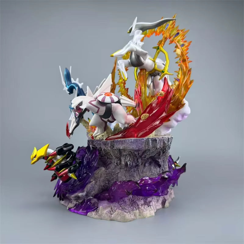 Pokemon Legendary Mythical Sinnoh Pokemon Dialga, Palkia, Giratina, Arceus PPAP Studio PVC