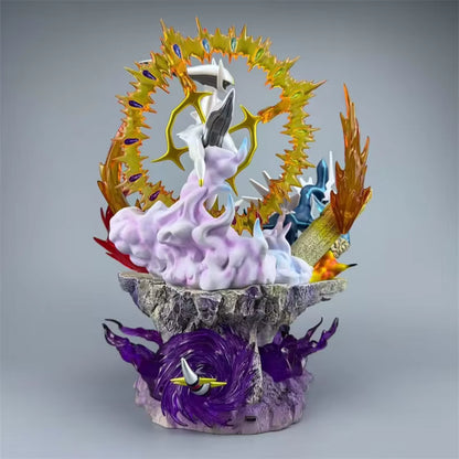 Pokemon Legendary Mythical Sinnoh Pokemon Dialga, Palkia, Giratina, Arceus PPAP Studio PVC