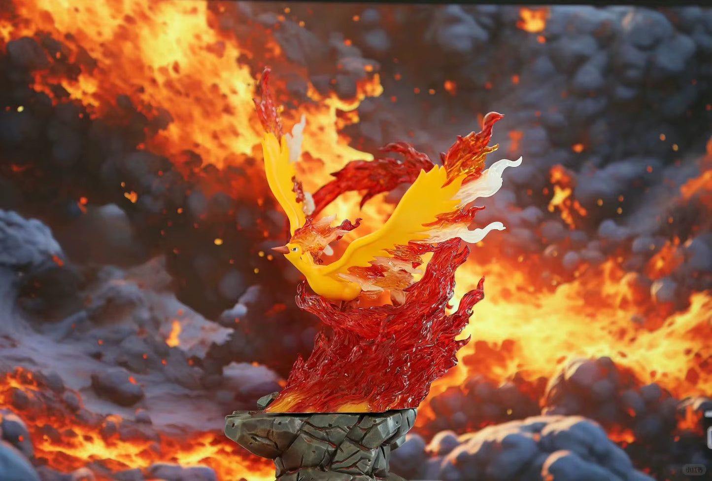 Pokemon Moltres Onda Ígnea Zhenxinzhen Studio PVC