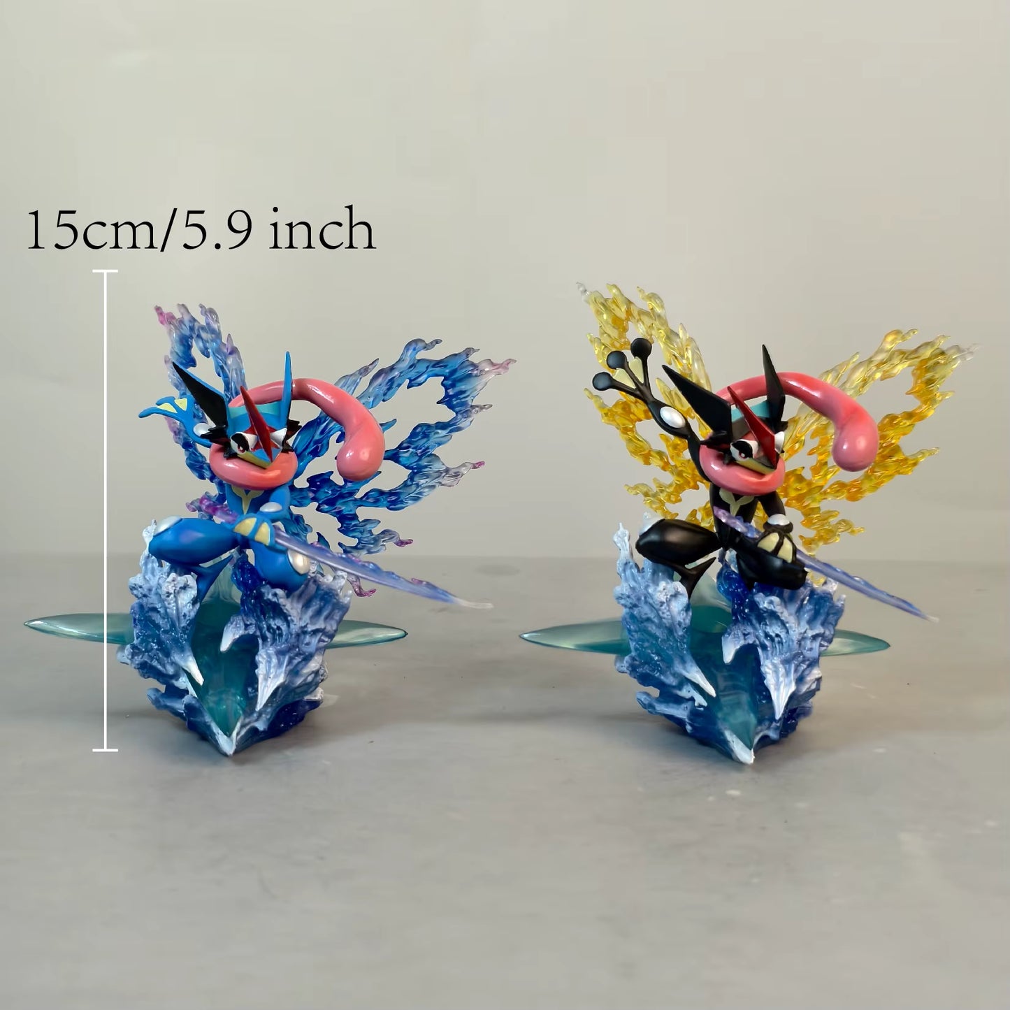 Pokemon Greninja & Greninja Shiny Wonder Studio PVC
