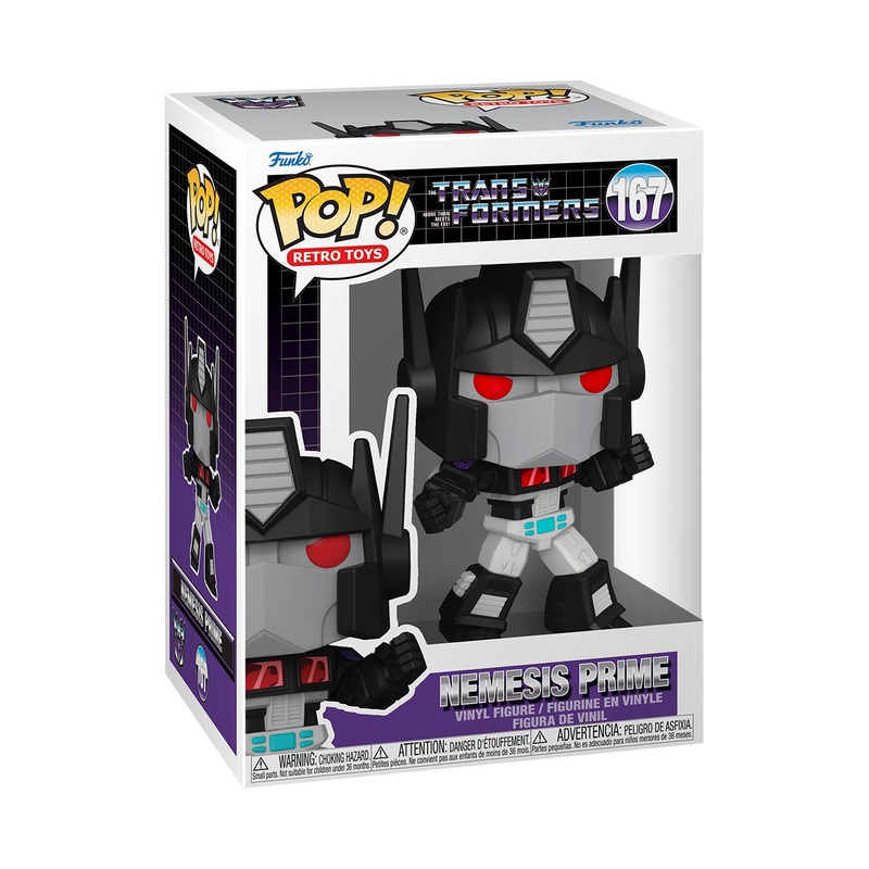 Funko Pop Retro Toys Nemesis Prime Transpormers #167