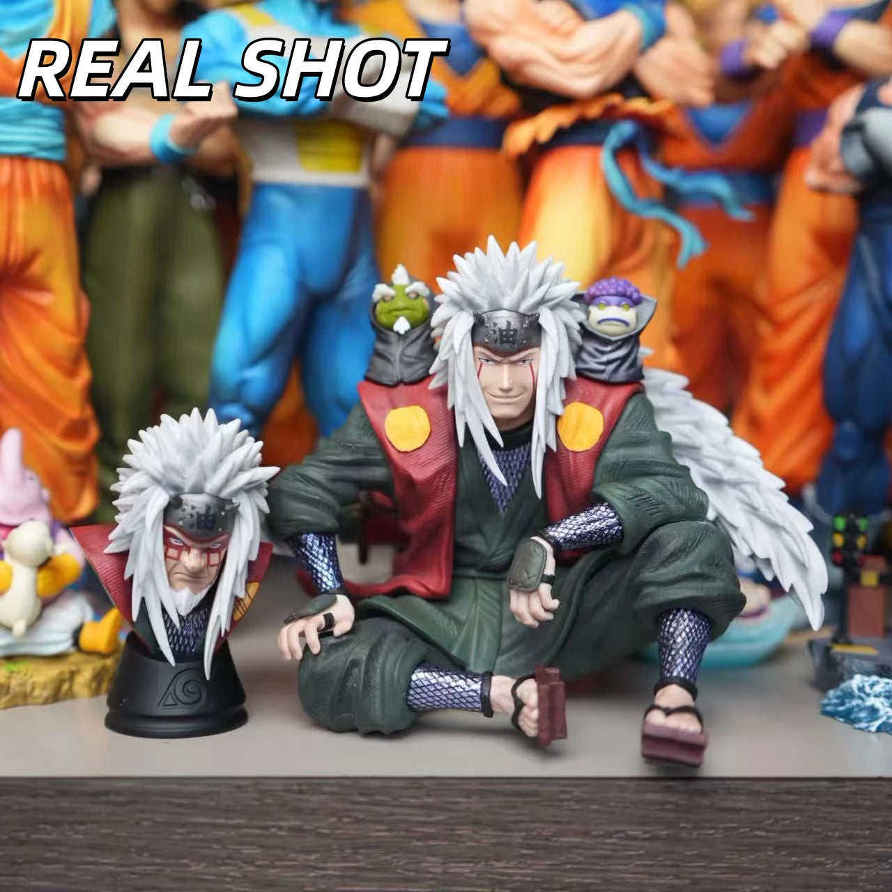 Jiraiya Mount Myoboku Sitting Figure Ice Studio PVC