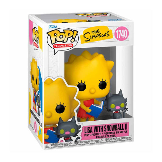 Funko Pop Lisa With Snowball II Los Simpson #1740