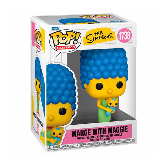 Funko Pop Marge With Maggie Los Simpson #1738