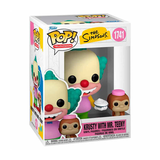 Funko Pop Krusty With Mr Teeny Los Simpson #1741