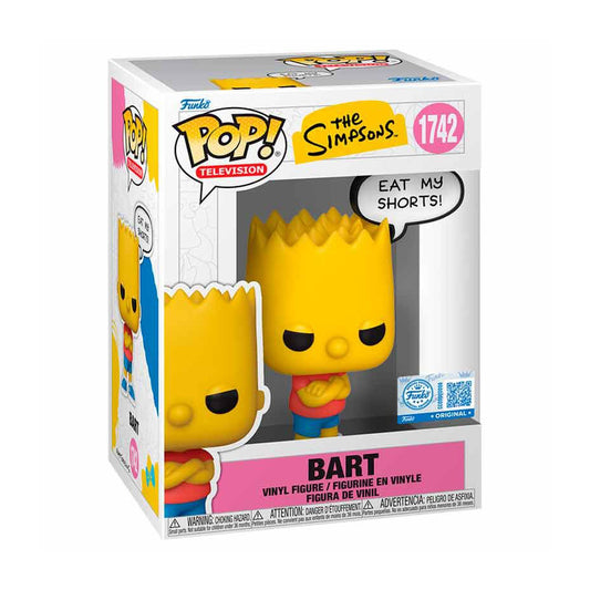 Funko Pop Bart Eat My Shorts! Los Simpson #1742