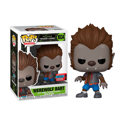 Funko Pop Werewolf Bart Los Simpson #1034