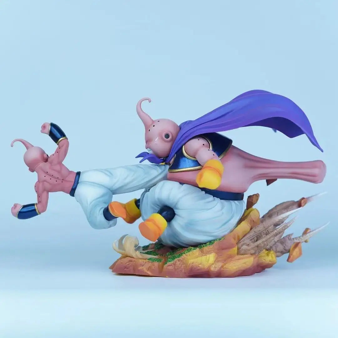 Dragon Ball Z Fat Buu vs Kid Buu Clouds Studio PVC
