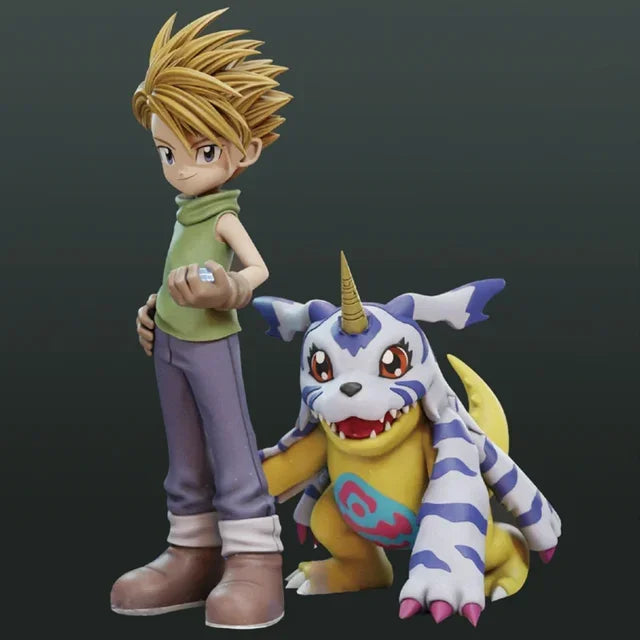 Set Figuras Digimon Adventure – Tai, Matt, T.K., Kari, Mimi, Joe, Sora, Izzy y Digimon Partners