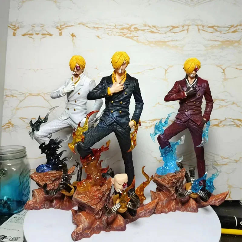 Vinsmoke Sanji Smoking Blue Fire