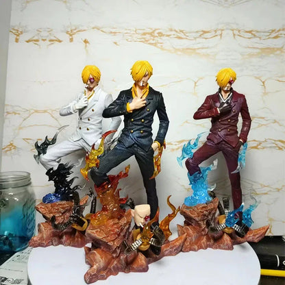 Vinsmoke Sanji Smoking Blue Fire