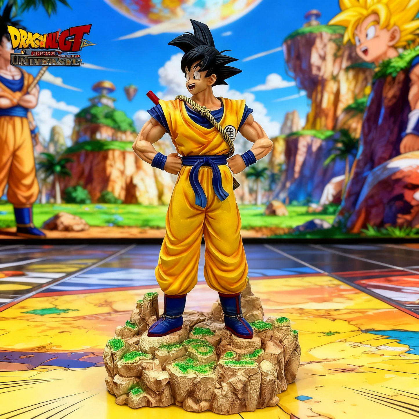 Son Goku Power Pole Dragon Ball Z Dream Studio PVC