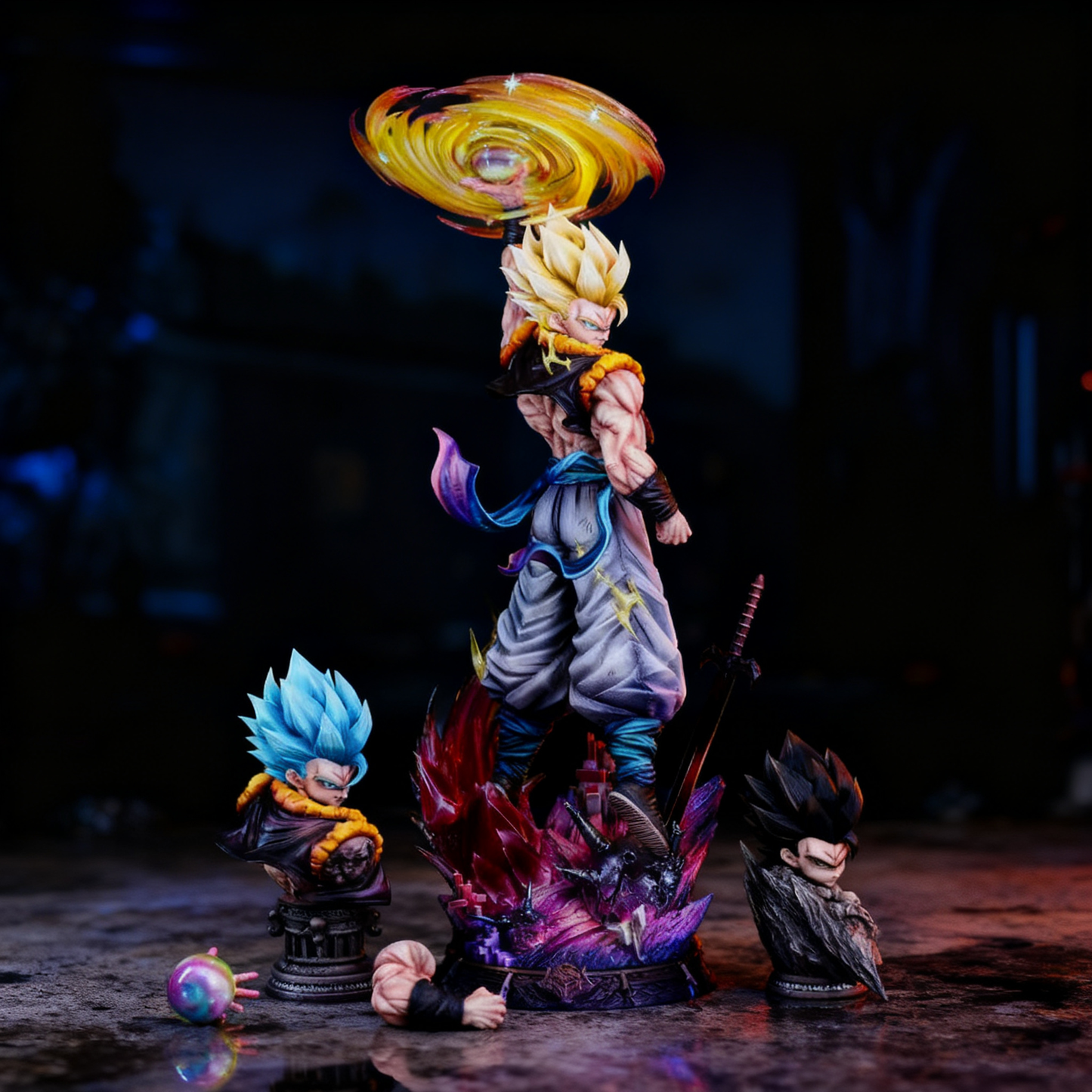 Gogeta Soul Punisher JT Studio - Tres Cabezas