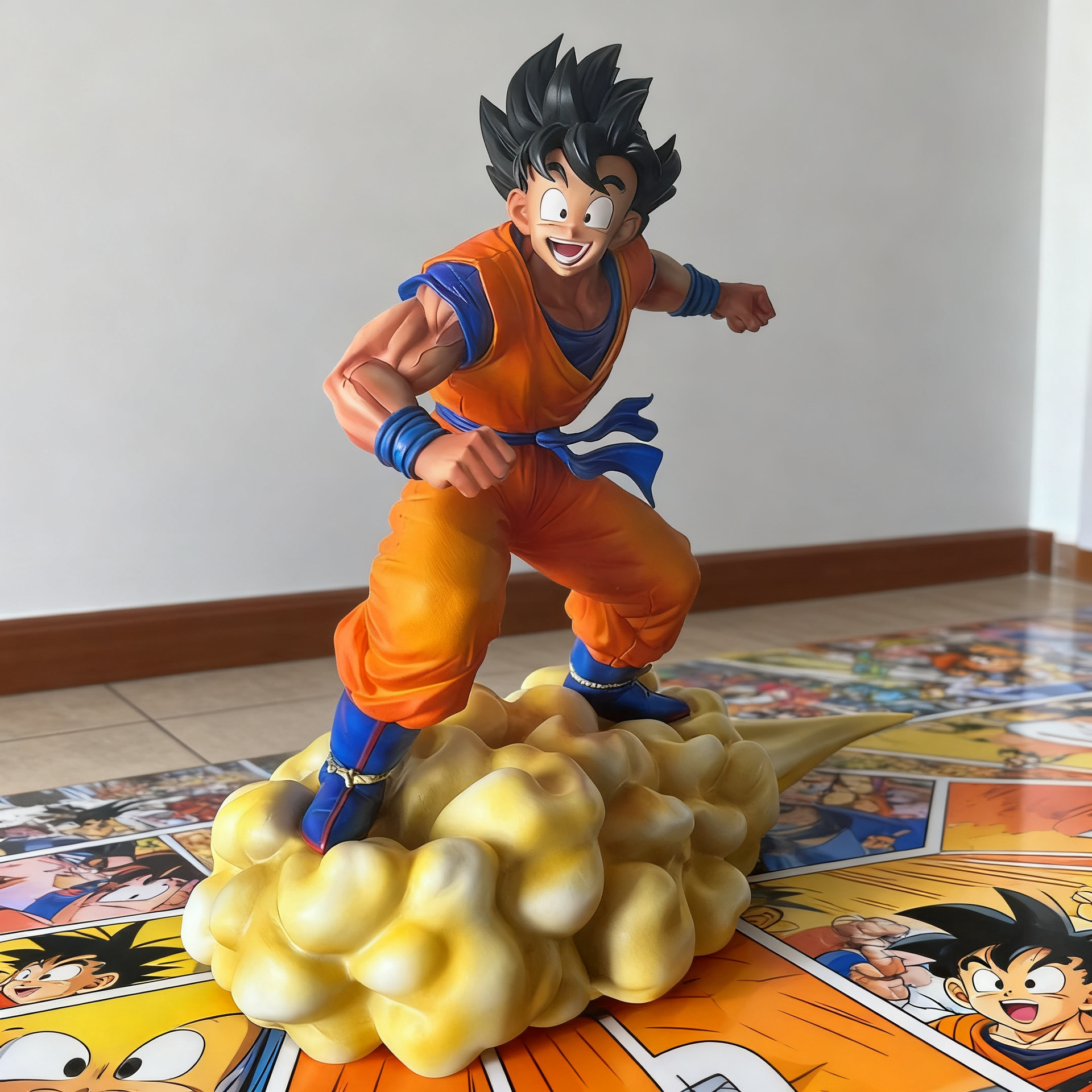 Dragon Ballゴッドゴクウ フィギュア 約24cm Dragon Ball Z Goku Kinton Cloud GK – Nakamaland