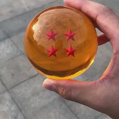 Dragon Ball Z Shenron - Confezione 7 Sfere del Drago in Cristallo